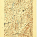 United States Geological Survey Cambridge, NY-VT (1895, 62500-Scale) digital map