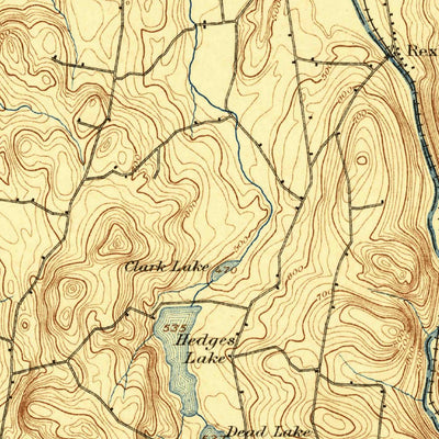 United States Geological Survey Cambridge, NY-VT (1895, 62500-Scale) digital map
