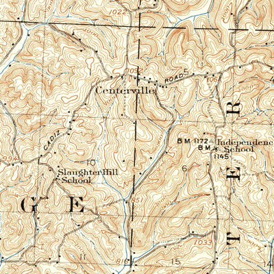 United States Geological Survey Cambridge, OH (1909, 62500-Scale) digital map