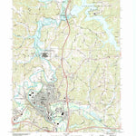 United States Geological Survey Cambridge, OH (1993, 24000-Scale) digital map