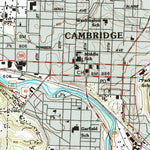 United States Geological Survey Cambridge, OH (1993, 24000-Scale) digital map