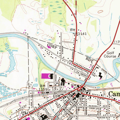 United States Geological Survey Cambridge Springs, PA (1968, 24000-Scale) digital map