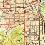 United States Geological Survey Camden, AR (1951, 24000-Scale) digital map
