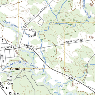 United States Geological Survey Camden East, NY (2023, 24000-Scale) digital map