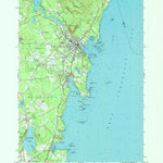 United States Geological Survey Camden, ME (1955, 24000-Scale) digital map