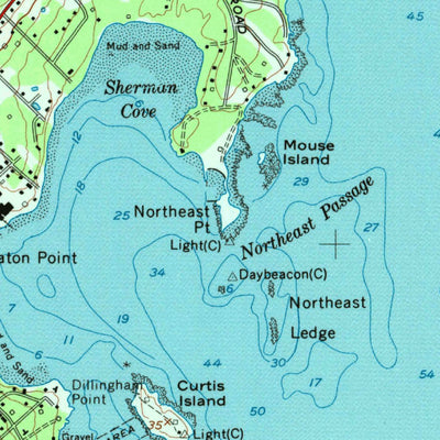 United States Geological Survey Camden, ME (1955, 24000-Scale) digital map