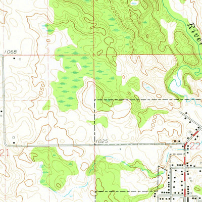 United States Geological Survey Camden, MI-IN (1960, 24000-Scale) digital map