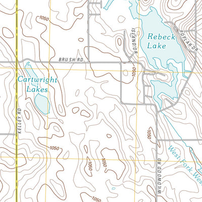 United States Geological Survey Camden, MI-IN (2011, 24000-Scale) digital map