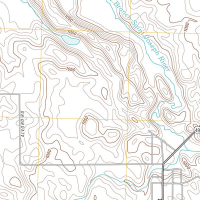 United States Geological Survey Camden, MI-IN (2011, 24000-Scale) digital map