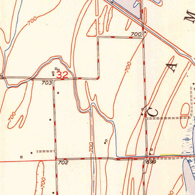 United States Geological Survey Camden, MO (1951, 24000-Scale) digital map