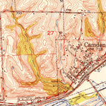 United States Geological Survey Camden, MO (1951, 24000-Scale) digital map