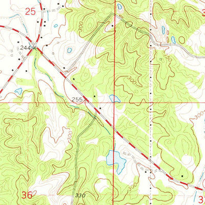 United States Geological Survey Camden, MS (1964, 24000-Scale) digital map