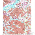 United States Geological Survey Camden, NJ-PA (1967, 24000-Scale) digital map