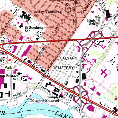 United States Geological Survey Camden, NJ-PA (1967, 24000-Scale) digital map