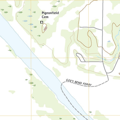 United States Geological Survey Camden North, AL (2020, 24000-Scale) digital map