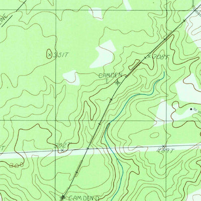 United States Geological Survey Camden North, SC (1988, 24000-Scale) digital map