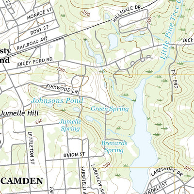 United States Geological Survey Camden North, SC (2020, 24000-Scale) digital map