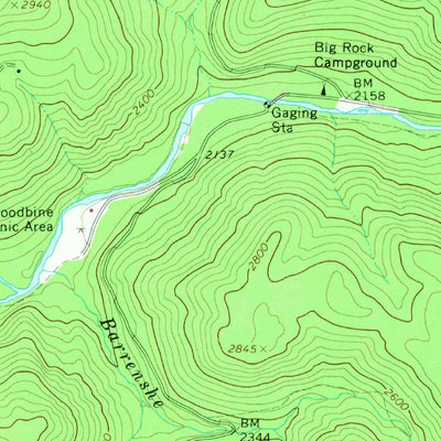 United States Geological Survey Camden On Gauley, WV (1966, 24000-Scale) digital map
