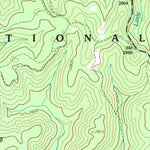 United States Geological Survey Camden On Gauley, WV (1995, 24000-Scale) digital map