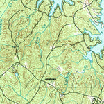 United States Geological Survey Camden, SC (1986, 100000-Scale) digital map