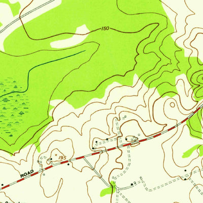 United States Geological Survey Camden South, SC (1953, 24000-Scale) digital map
