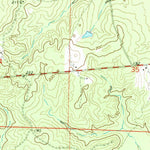 United States Geological Survey Camden SW, AR (1971, 24000-Scale) digital map