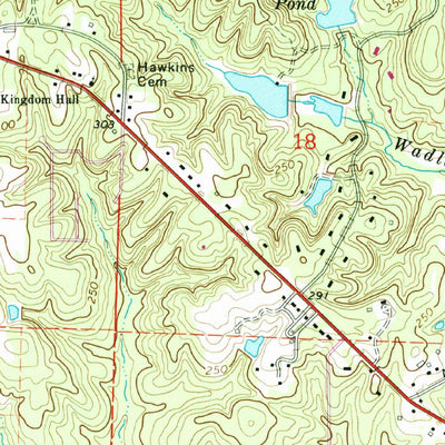 United States Geological Survey Camden SW, AR (1971, 24000-Scale) digital map