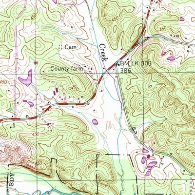 United States Geological Survey Camden, TN (1950, 24000-Scale) digital map
