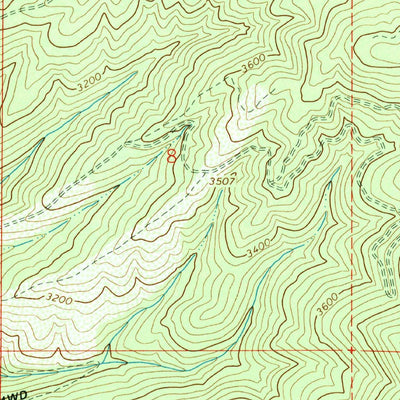 United States Geological Survey Camden, WA (1968, 24000-Scale) digital map