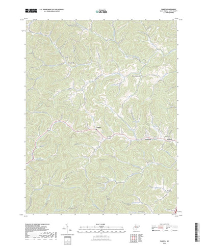 United States Geological Survey Camden, WV (2023, 24000-Scale) digital map