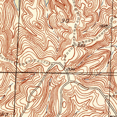 United States Geological Survey Camdenton, MO (1934, 24000-Scale) digital map