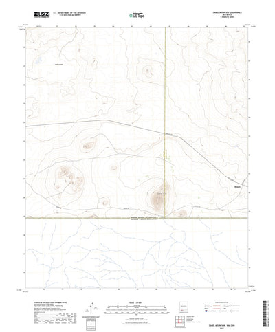 United States Geological Survey Camel Mountain, NM (2023, 24000-Scale) digital map