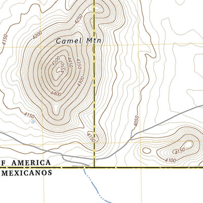United States Geological Survey Camel Mountain, NM (2023, 24000-Scale) digital map