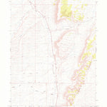 United States Geological Survey Camel Rock, WY (1968, 24000-Scale) digital map
