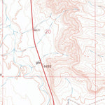 United States Geological Survey Camel Rock, WY (1968, 24000-Scale) digital map
