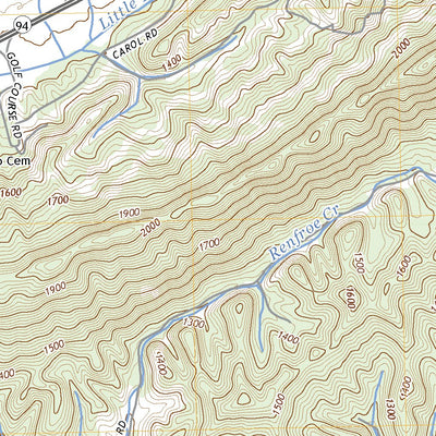 United States Geological Survey Camelot, TN (2022, 24000-Scale) digital map