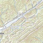United States Geological Survey Camelot, TN (2022, 24000-Scale) digital map