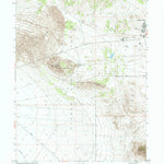 United States Geological Survey Camels Back Ridge NE, UT (1993, 24000-Scale) digital map