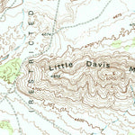 United States Geological Survey Camels Back Ridge NE, UT (1993, 24000-Scale) digital map