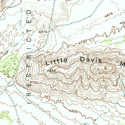 United States Geological Survey Camels Back Ridge NE, UT (1993, 24000-Scale) digital map