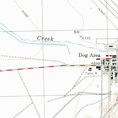 United States Geological Survey Camels Back Ridge NW, UT (1954, 24000-Scale) digital map