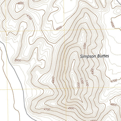 United States Geological Survey Camels Back Ridge SW, UT (2023, 24000-Scale) digital map