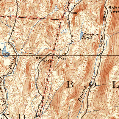 United States Geological Survey Camels Hump, VT (1924, 62500-Scale) digital map