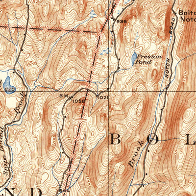 United States Geological Survey Camels Hump, VT (1924, 62500-Scale) digital map