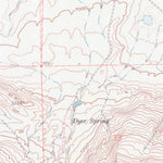 United States Geological Survey Cameron Creek, WY (1961, 24000-Scale) digital map