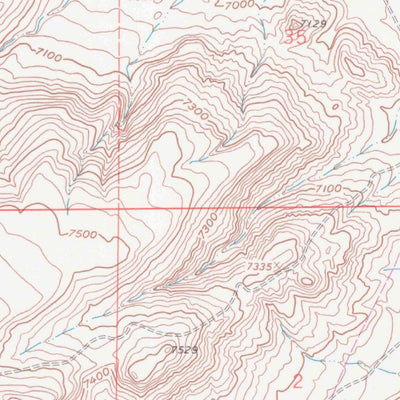 United States Geological Survey Cameron Creek, WY (1961, 24000-Scale) digital map