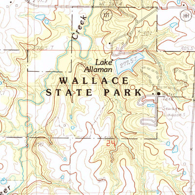 United States Geological Survey Cameron East, MO (1984, 24000-Scale) digital map