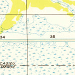 United States Geological Survey Cameron Farms, LA (1949, 31680-Scale) digital map