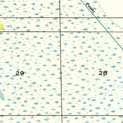 United States Geological Survey Cameron Farms, LA (1949, 31680-Scale) digital map