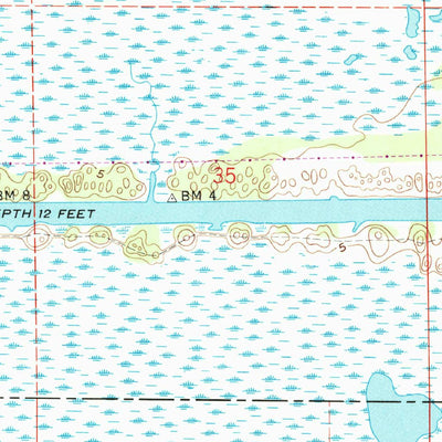 United States Geological Survey Cameron Farms, LA (1960, 24000-Scale) digital map